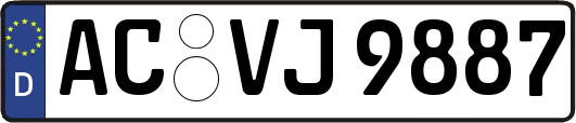 AC-VJ9887