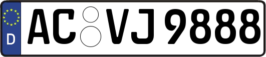 AC-VJ9888