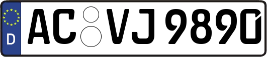 AC-VJ9890