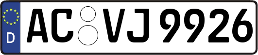 AC-VJ9926