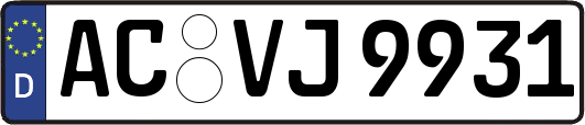 AC-VJ9931