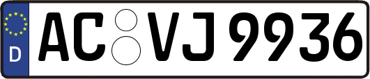 AC-VJ9936