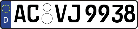 AC-VJ9938