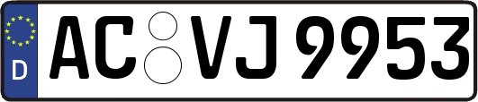 AC-VJ9953