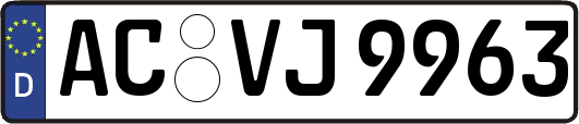 AC-VJ9963