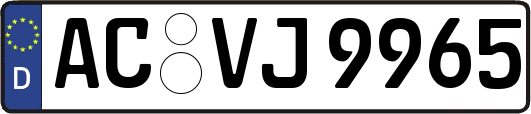 AC-VJ9965