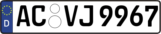 AC-VJ9967
