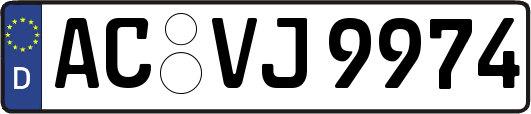 AC-VJ9974