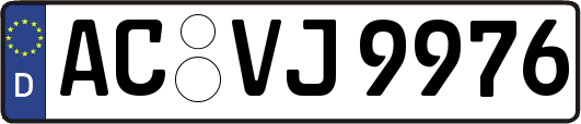 AC-VJ9976