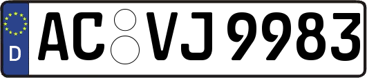 AC-VJ9983