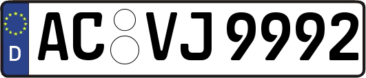 AC-VJ9992