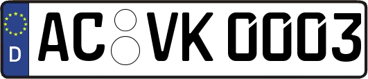 AC-VK0003