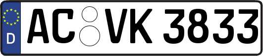 AC-VK3833