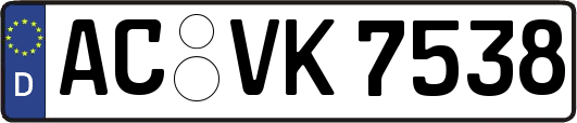 AC-VK7538