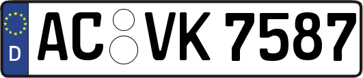 AC-VK7587