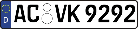 AC-VK9292
