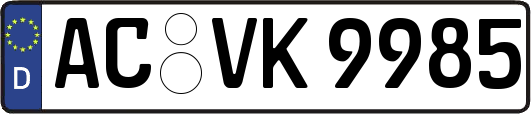 AC-VK9985
