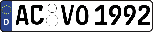 AC-VO1992
