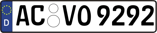 AC-VO9292