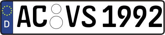 AC-VS1992