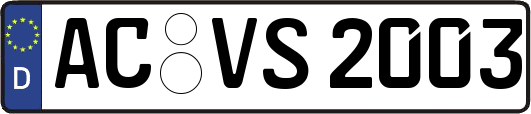 AC-VS2003