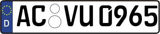 AC-VU0965