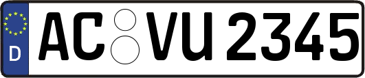 AC-VU2345