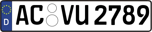 AC-VU2789