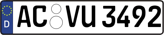 AC-VU3492