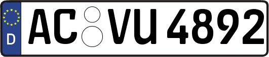AC-VU4892