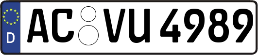 AC-VU4989