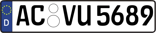 AC-VU5689