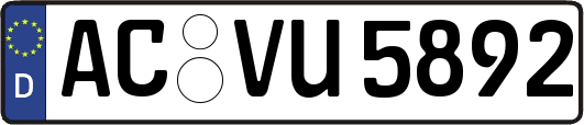 AC-VU5892