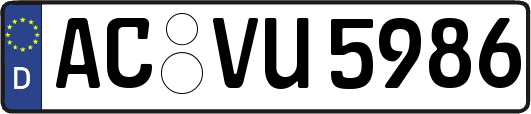 AC-VU5986