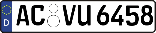 AC-VU6458