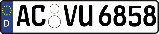 AC-VU6858