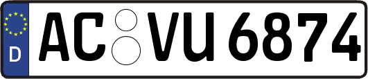 AC-VU6874
