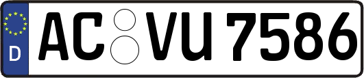 AC-VU7586