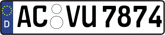 AC-VU7874