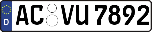AC-VU7892