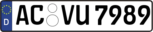 AC-VU7989