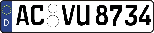 AC-VU8734