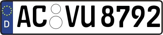 AC-VU8792