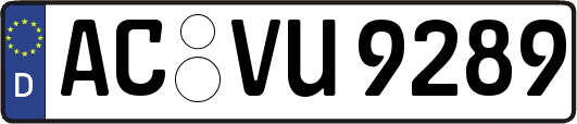 AC-VU9289