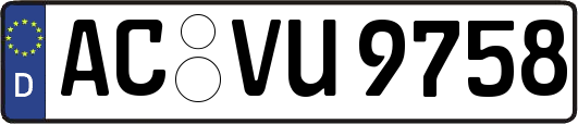 AC-VU9758