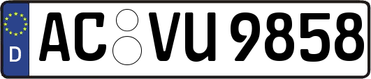 AC-VU9858