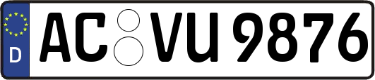 AC-VU9876