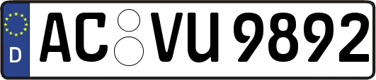 AC-VU9892