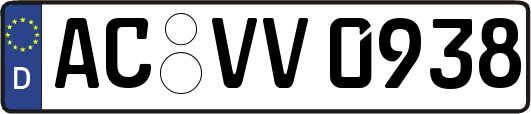 AC-VV0938