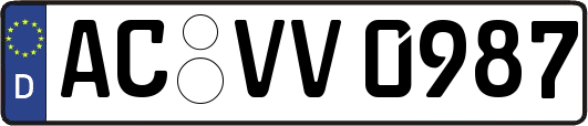 AC-VV0987